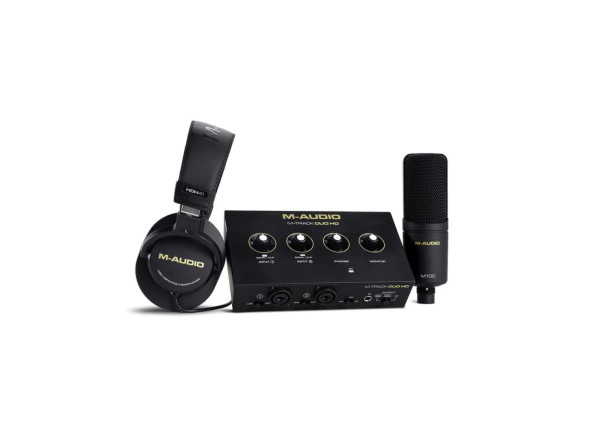 M-Audio KIT INTERFACE USB M Track Duo HD Producer Pack M-Audio KIT INTERFACE USB M Track Duo HD Producer Pack